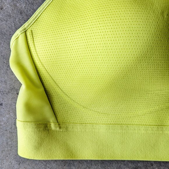 Gymshark Yellow Lightweight High Support Sports Bra size XXL - Picture 4 of 7